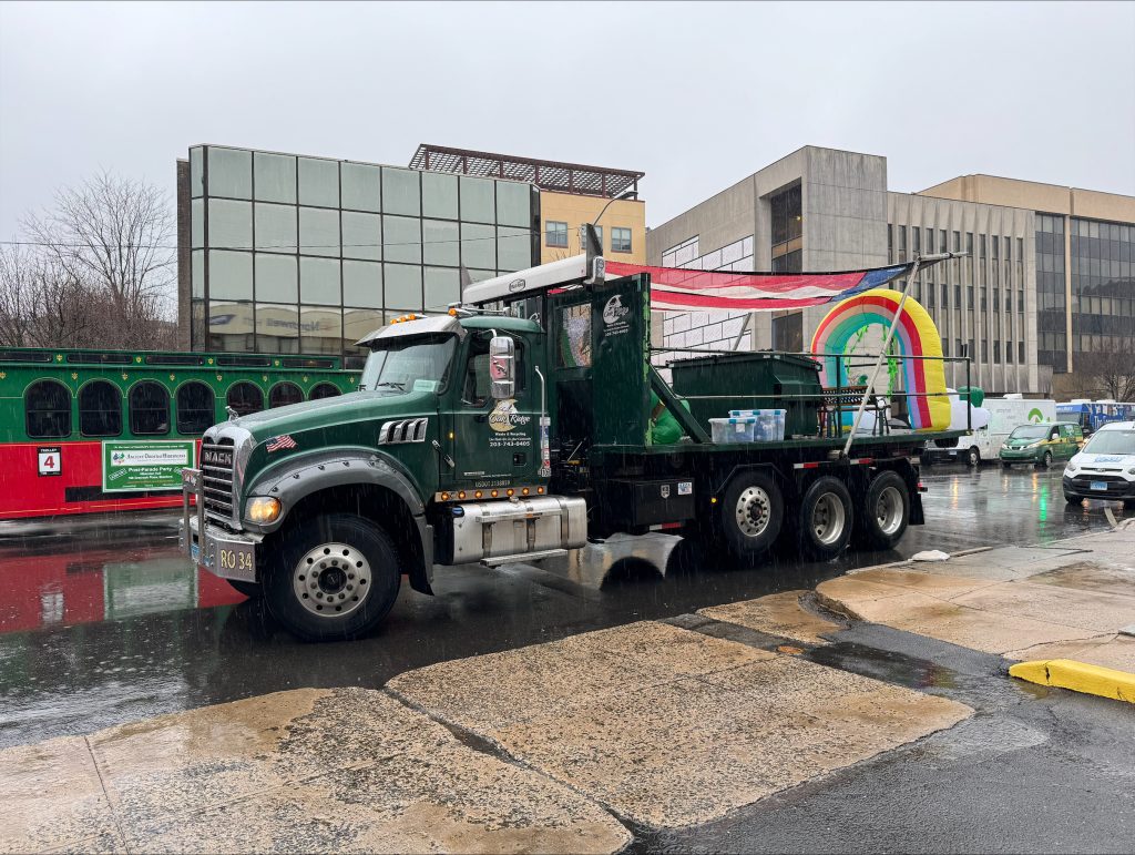 Stamford St. Patrick’s Day Parade 2024 Oak Ridge Waste & Recycling CT